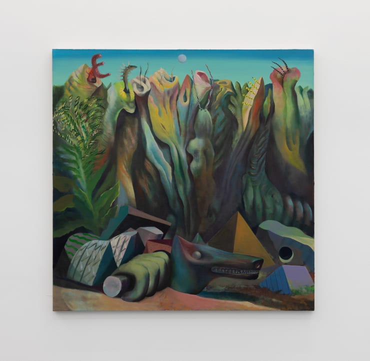 Landscape with Dog and Ruins, 2022