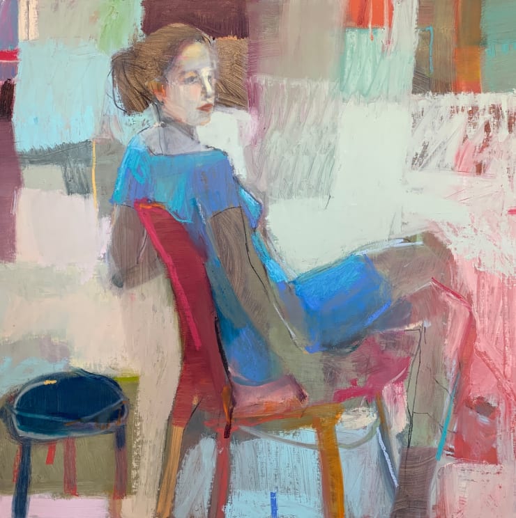 Sharon Paster, Over the Shoulder, 2022