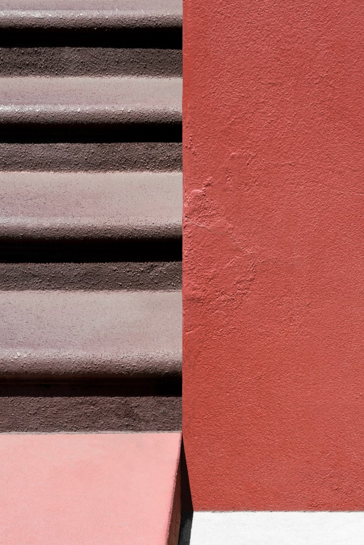 Jon Setter, Red with Horizontals (Glendale), 2018