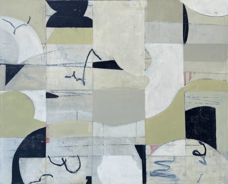 Elyse Katz, A Quiet Time, 2022