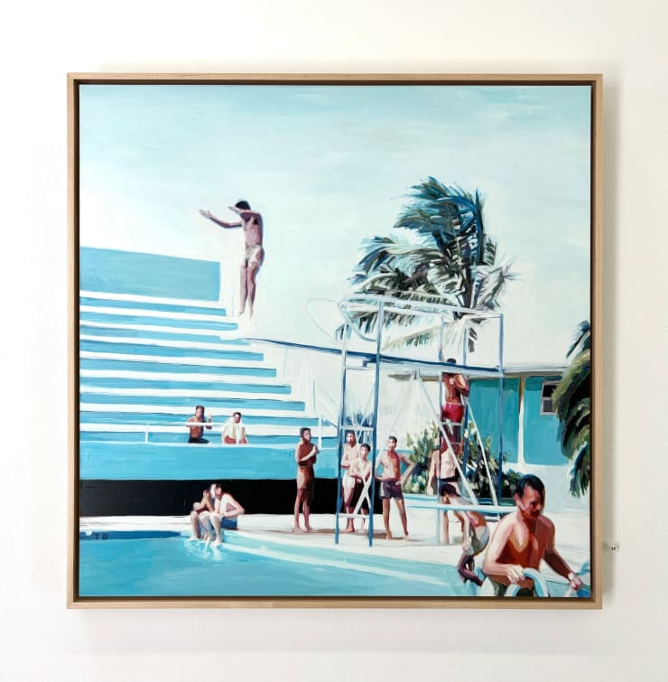 Lisa Golightly, Diving Pool, 2024