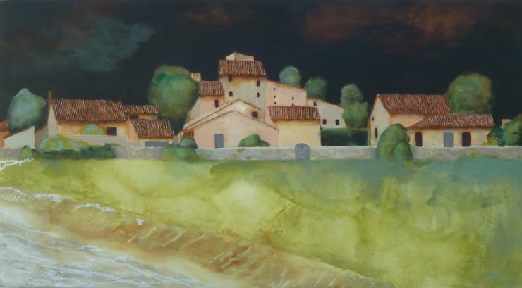 Randy Akers, Sheep Farm at Maussane, 2024