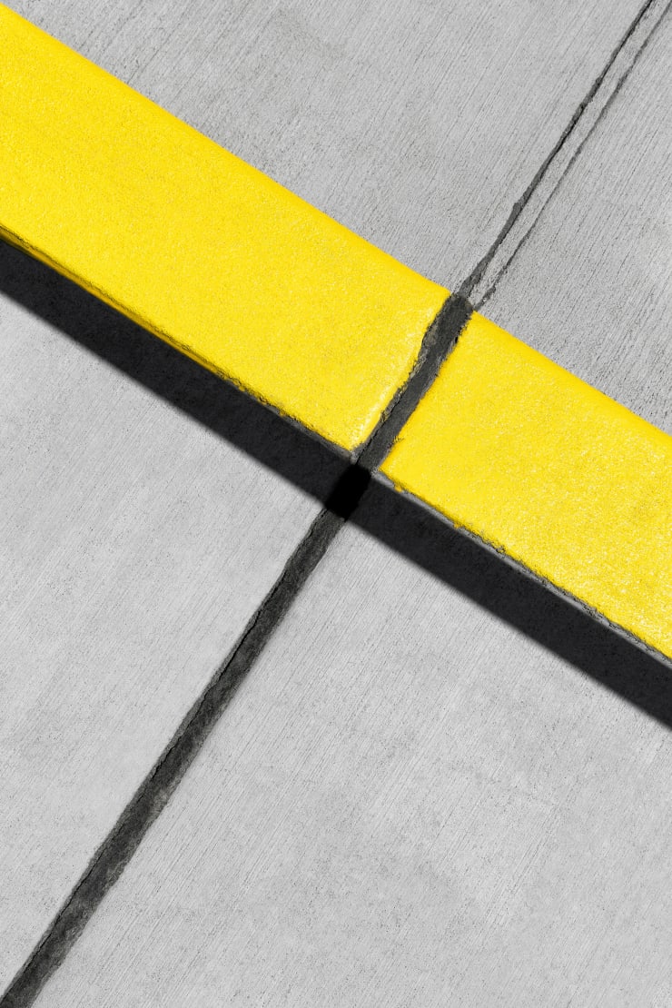 Jon Setter, Yellow, Black and Grey 1 (Seattle), 2017