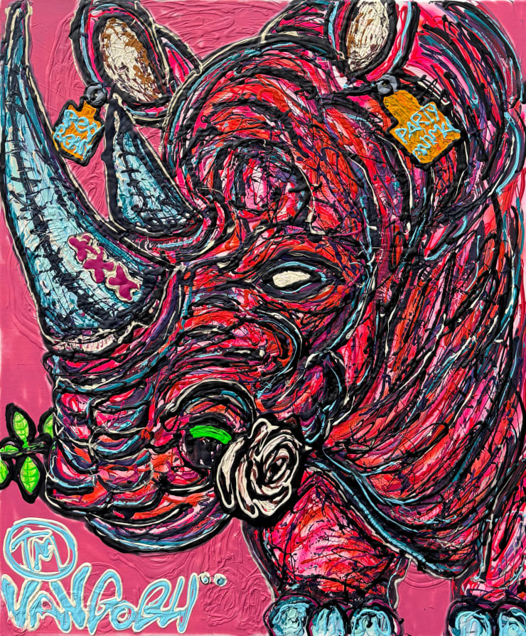 Lieuwe van Gogh, Neushoorn Zonder Neusschot, 2025