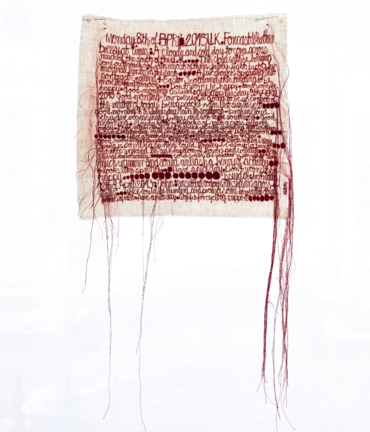 Claudia Kallscheuer, Weather 2, Monday 8th of April, 2013