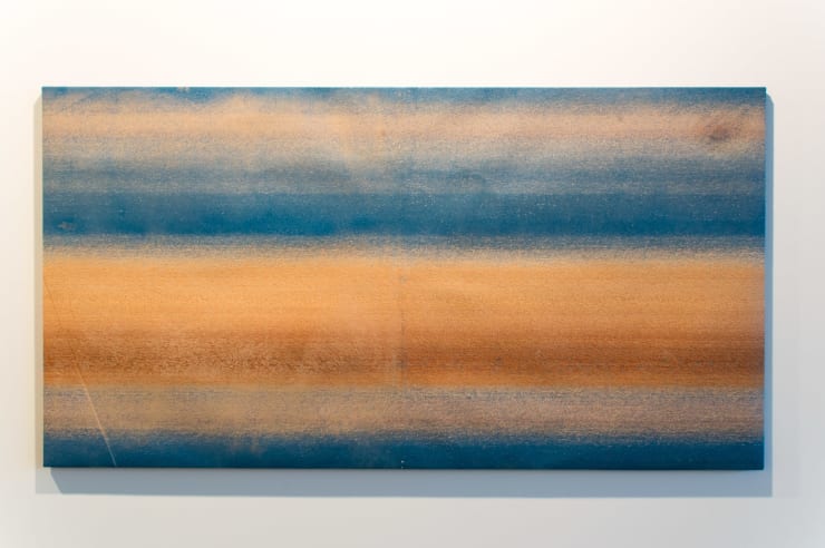 Dalila Gonçalves, Untitled (Lixa Grande Azul), 2017