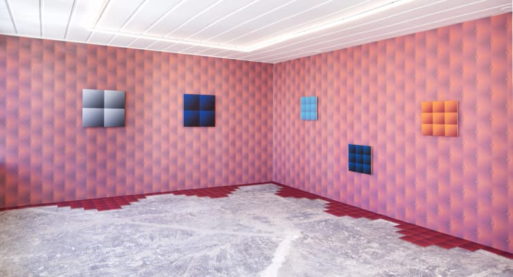 James Hillman, Installation shot, LAMB SP, Soft Furnishing, 2019
