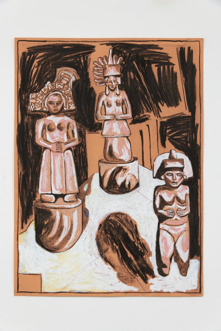 Christabel MacGreevy, Primevil Mayan Monument, 2018