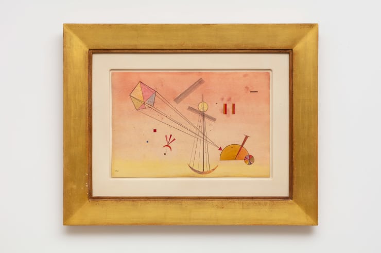 Wassily Kandinsky, Leichte Bindung (Light Attachment), 1928