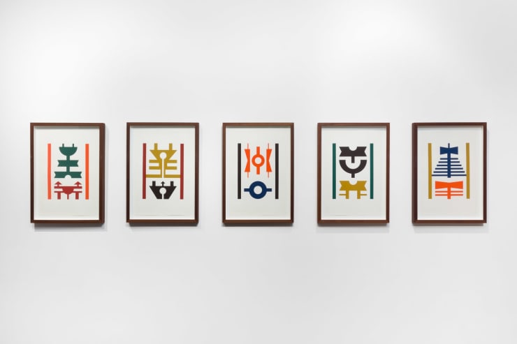 Rubem Valentim, Poetic Logotypes, 1973