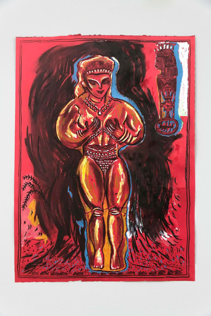 Christabel MacGreevy, Female Icon of Fortune and Abundance , 2018