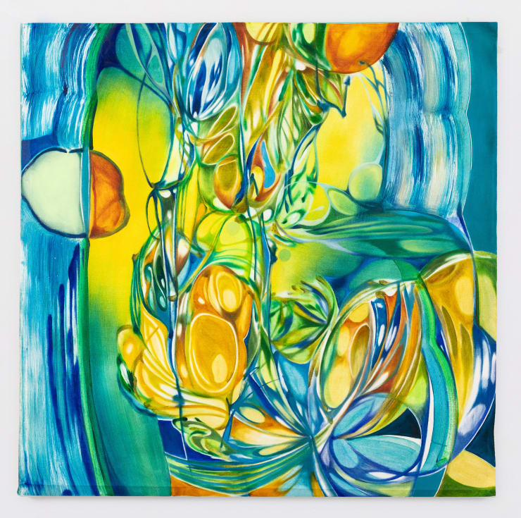Jiwon Cha, Sweet of hue in the citrus tree, 2023