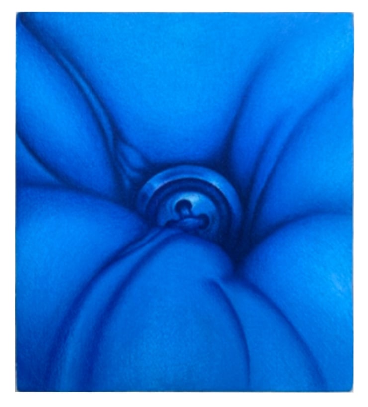 Adam Lin, Blue Peek, 2024