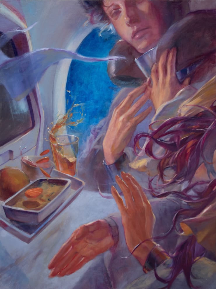 Theresia Zhang, Flying Metal Capsule, 2025