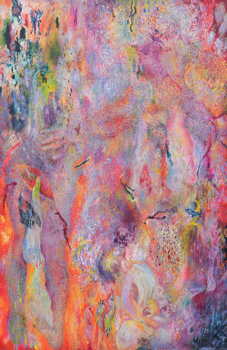 Wenhui Hao, Flowing Flames, 2023