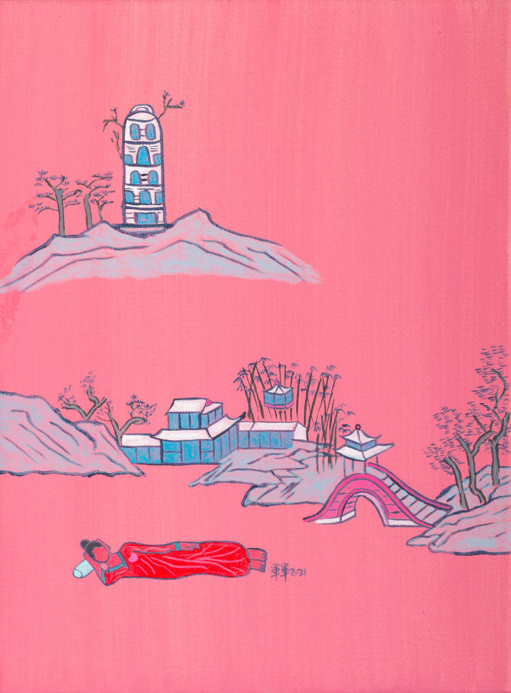 Hu Junjun, Blessed Land of Nirvana No. 15, 2021