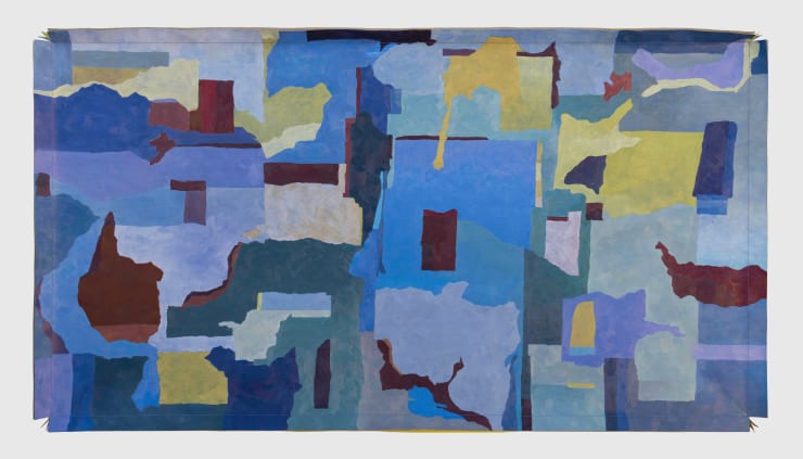 Tiantian Lou, Painting Ultramarine, 2022