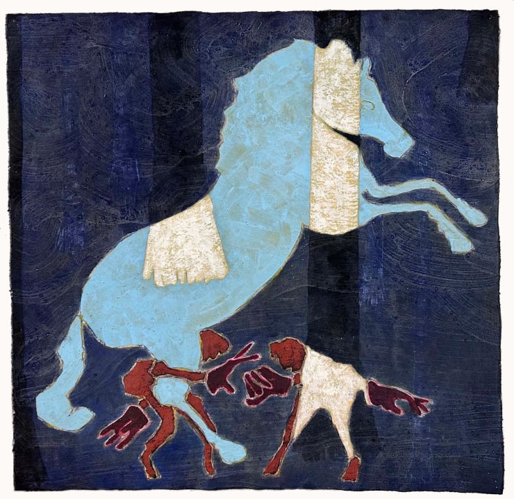 Patrick Bower, Trampled, 2024