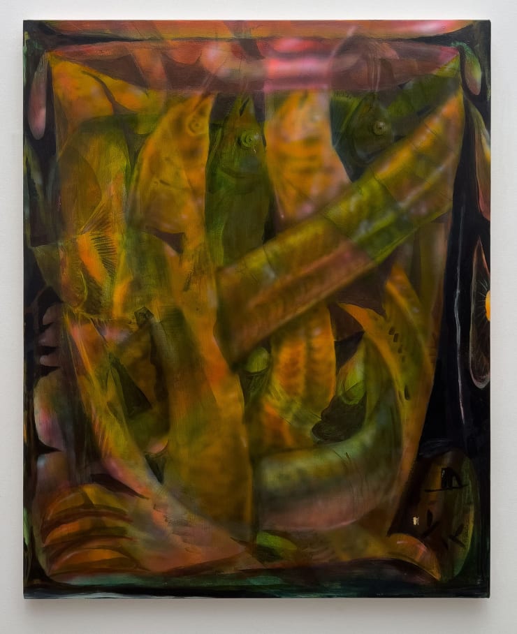 Raymond Hwang, "contortionist counterparts Self Amputate on Entry", 2022