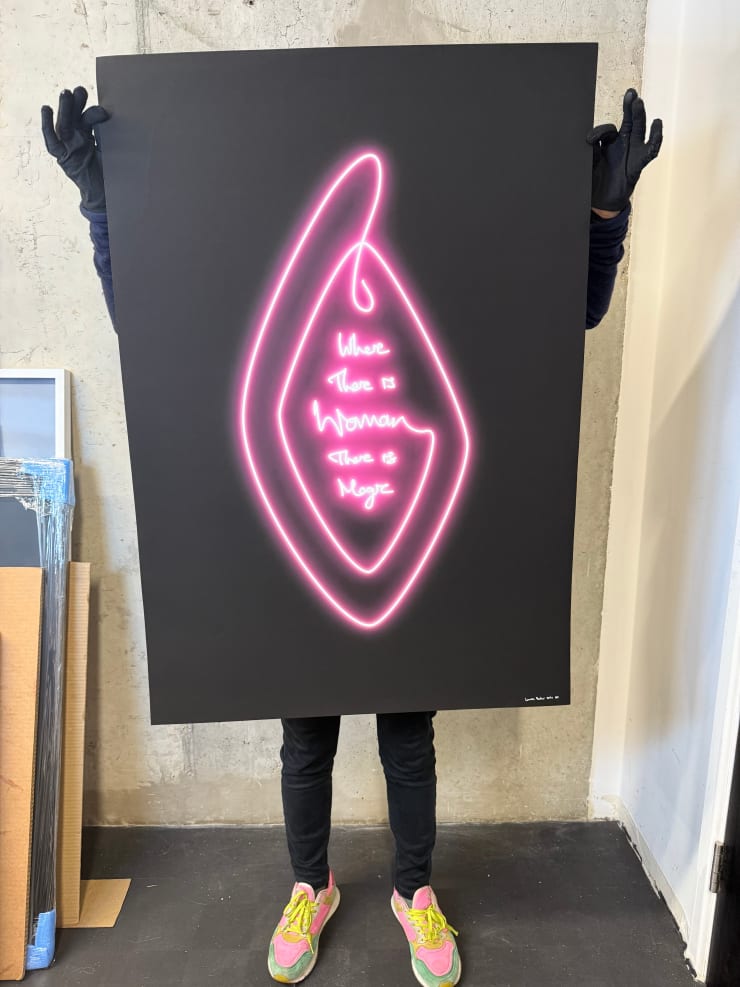 .WOMAN MAGIC (PINK) - 110 x 70 TEST AP