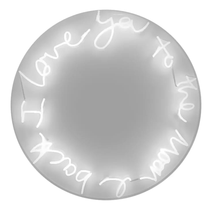 To the Moon & Back (White), Large