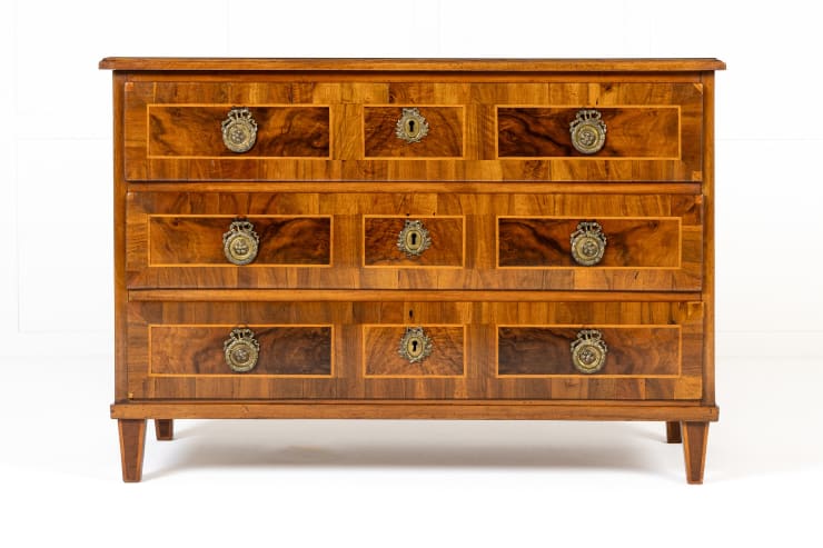 18th Century French Louis XVI Period Walnut Commode