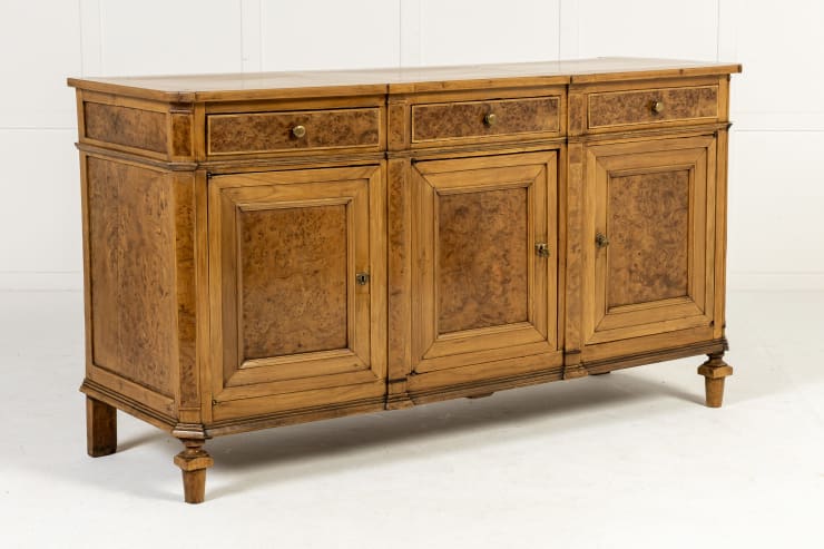 18th Century French Cherry and Elm Enfilade/Sideboard