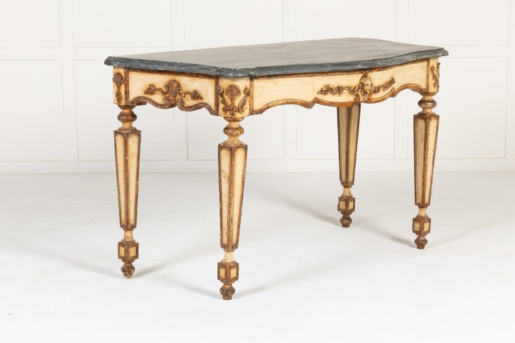 18th Century Italian Painted Console Table