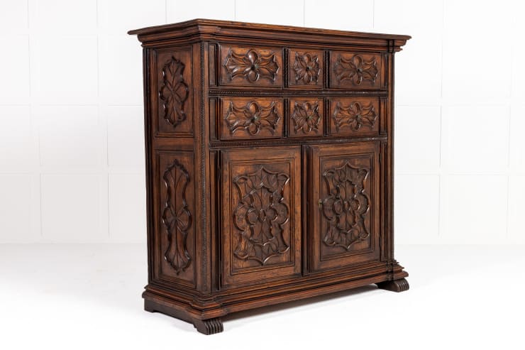 Early 18th Century Italian Walnut Cabinet