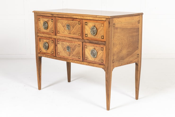18th Century French Walnut Commode