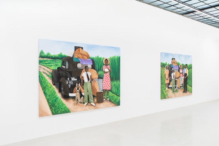 Hamid Nii Nortey Installation View VIII, Faith In Strangers, 2022