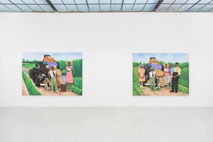 Hamid Nii Nortey Installation View III, Faith in Strangers , 2022