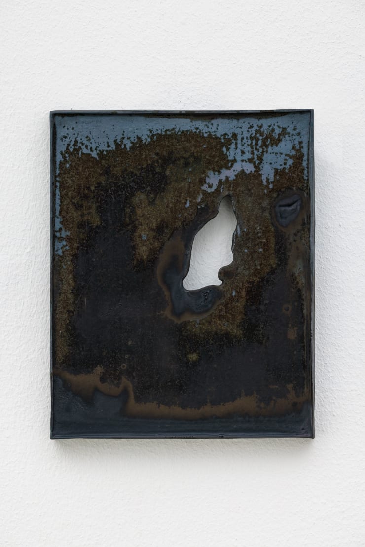 Thomas Supper o. T. (Reduktion) Nr. 7, 2023 - ongoing bronze, patinated 21.9 x 17.5 cm 8 5/8 x 6 7/8 in