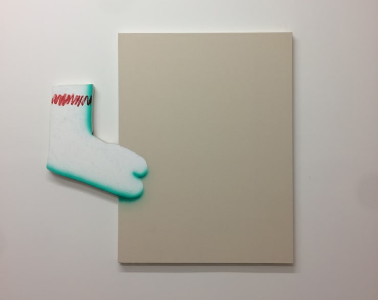 James English Leary Entrance (Shining Limbs), 2016 Acrylic on shaped canvas