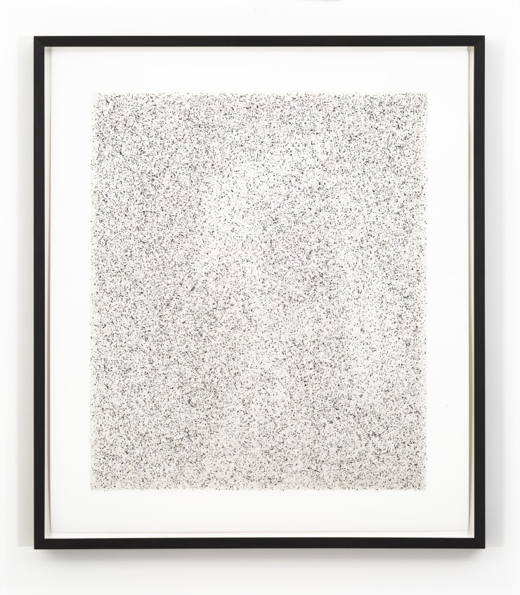 Maximilian Prüfer Meisje met de parel 1, 2019 Fly-Behavior Hadern-Paper 57.5 x 50.3 cm 22 5/8 x 19 3/4 in