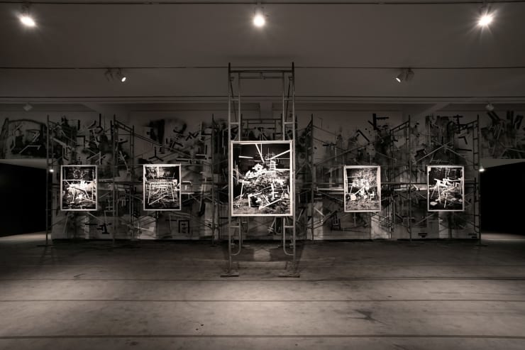 Rodrigo Valenzuela Installation view "Future Ruins" Commissioned by the Frye Art Museum, Seattle, WA., 2015