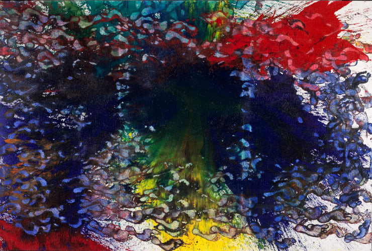 Hermann Nitsch Schüttbild , 2009 Acrylic on canvas 200 x 300 cm 78 3/4 x 118 1/8 in