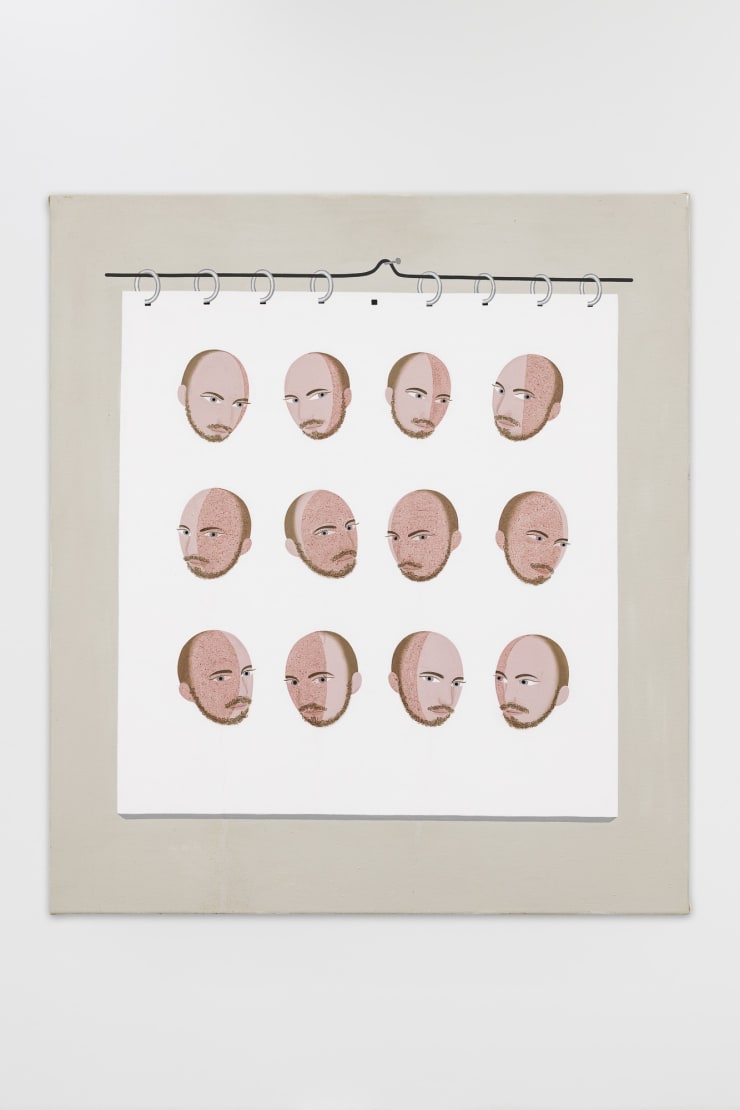 Alexander Basil Untitled, 2022 oil on canvas 80 x 80 cm 31 1/2 x 31 1/2 in