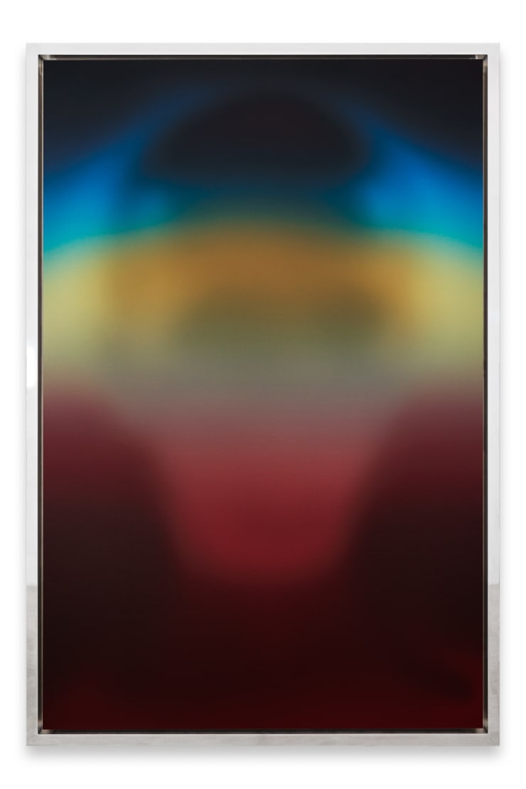 Francisco Tavoni Blindfolded From The Truth , 2024 Unique Ditone Print on Baryta Rag Waxed With Aluminum Artist Made Frame 119 x 176 cm 46 7/8 x 69 1/4 in