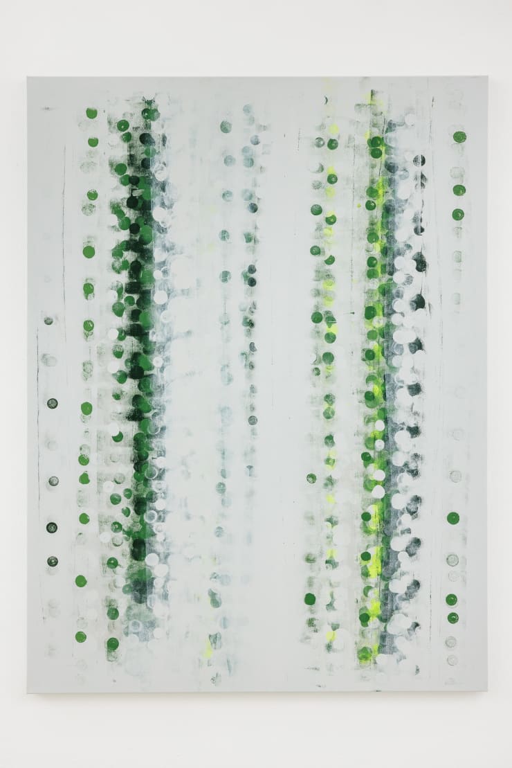 Andreas Reiter Raabe o.T., 2022 Acrylic and lacquer on canvas 160 x 120 cm 63 x 47 1/4 in