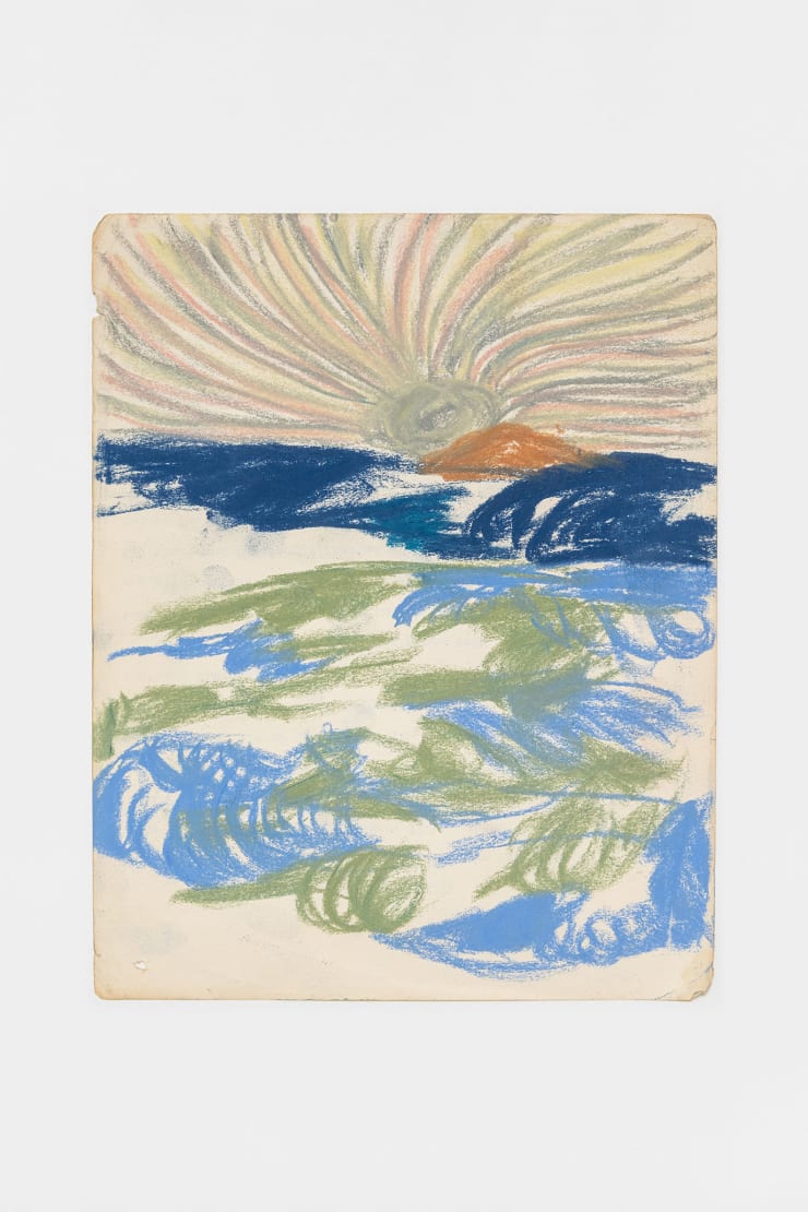 Faye Wei Wei Naxos at sunset, 2022 21 x 17 cm 8 1/4 x 6 3/4 in