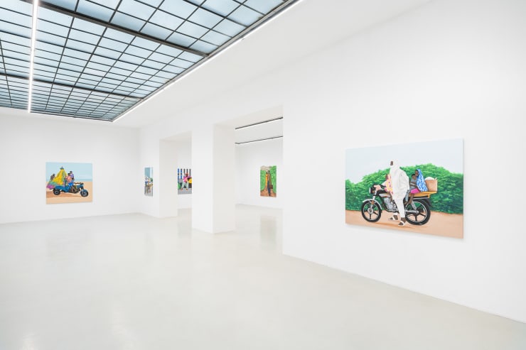 Hamid Nii Nortey Installation View II, Faith in Strangers, 2022