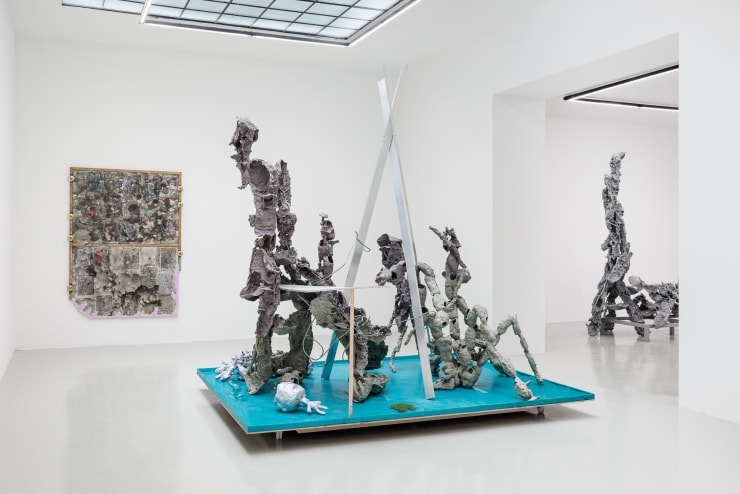 Karl Karner Installation View: fichtengrau, 2024