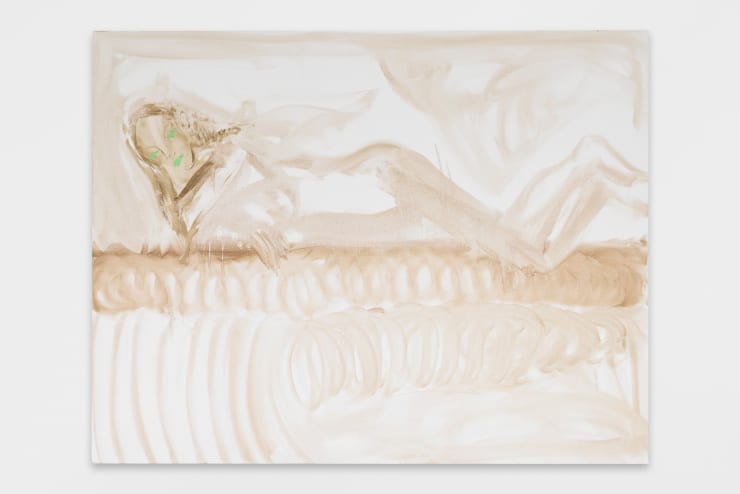 Faye Wei Wei Untitled Painting, 2024 Oil on Canvas 180 x 140 cm 70 7/8 x 55 1/8 in