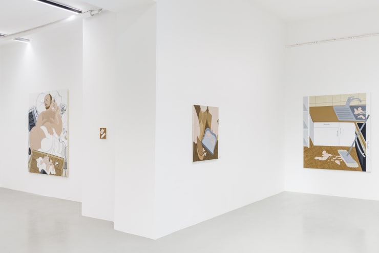 Alexander Basil Installation View, The week stretching out in front of you, 2022