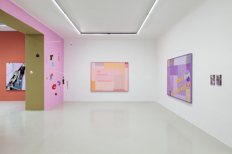 Nana Mandl Installation View: never enough , 2024