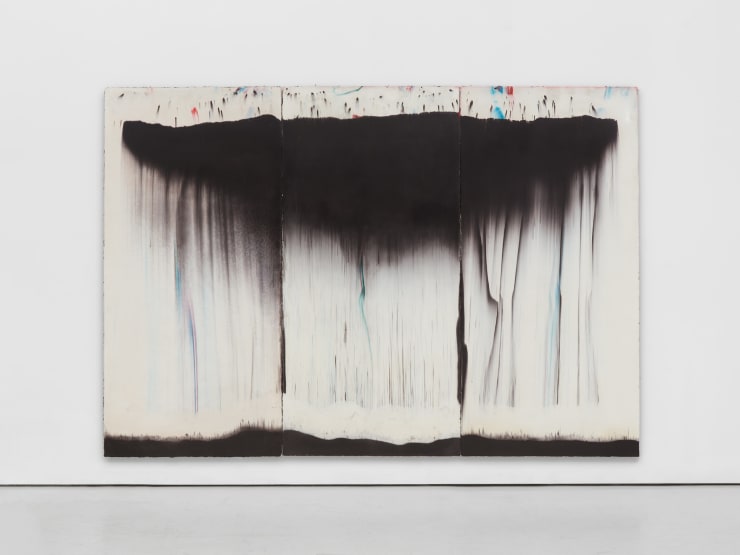 Harminder Judge Untitled (leg over arm and ground bending), 2023 plaster, polymer, pigment, scrim, oil 342 x 235 x 4 cm 134 5/8 x 92 1/2 x 1 5/8 in