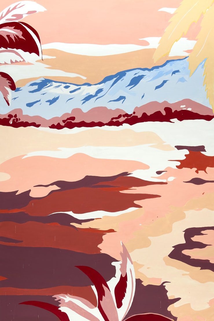 Grear Patterson Never too late to let go, 2019 Acrylic on canvas 365 x 243 cm 143 3/4 x 95 5/8 in