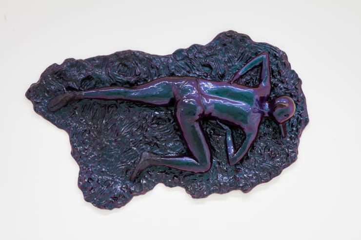 Karl Karner O.T., 2007 Plastic, flip-flop paint 207 x 137 x 26 cm 81 1/2 x 54 x 10 1/4 in Edition 4 of 10