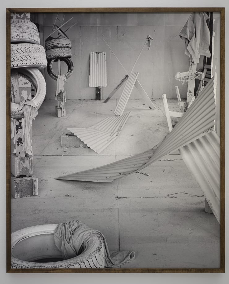 Rodrigo Valenzuela Barricade No. 8, 2017 Archival pigment print mounted on Dibond 110.5 x 90 cm 43 1/2 x 35 3/8 in Edition 1 of 3 plus 1 AP